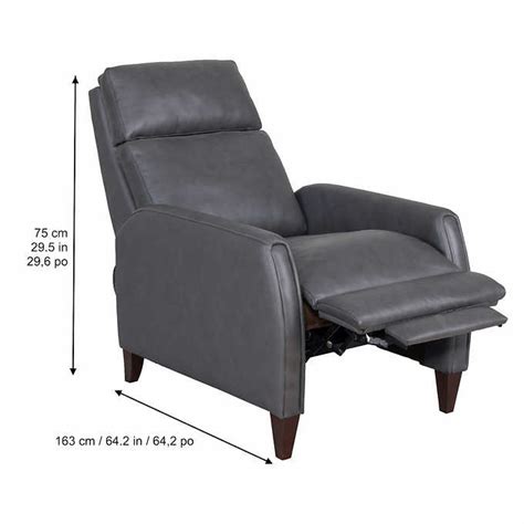 Decklyn leather pushback recliner. Things To Know About Decklyn leather pushback recliner. 